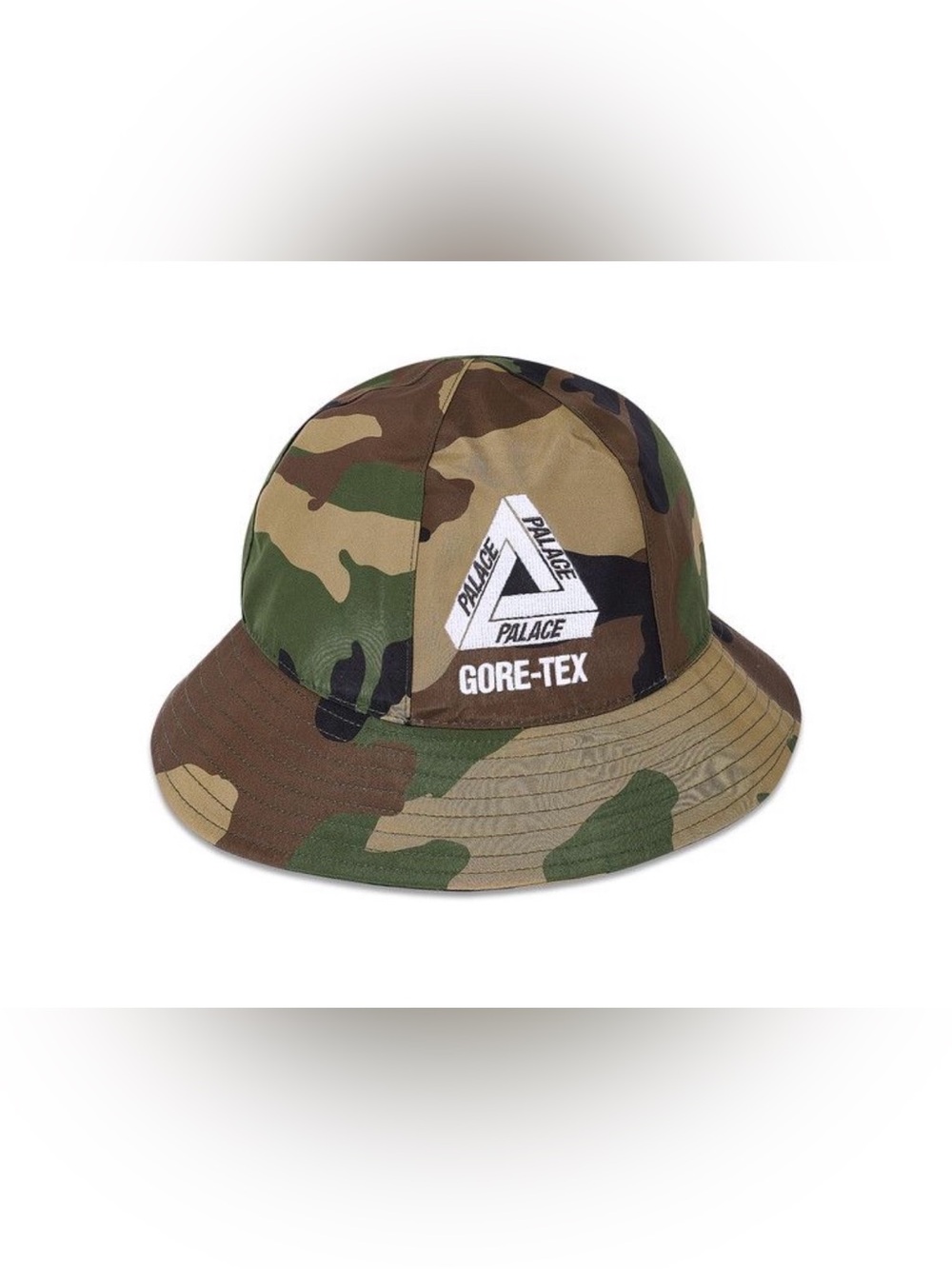 Palace GORE-TEX Tek Bucket 'Camo' Men’s Size S/M Logo Crusher Hat Brand new